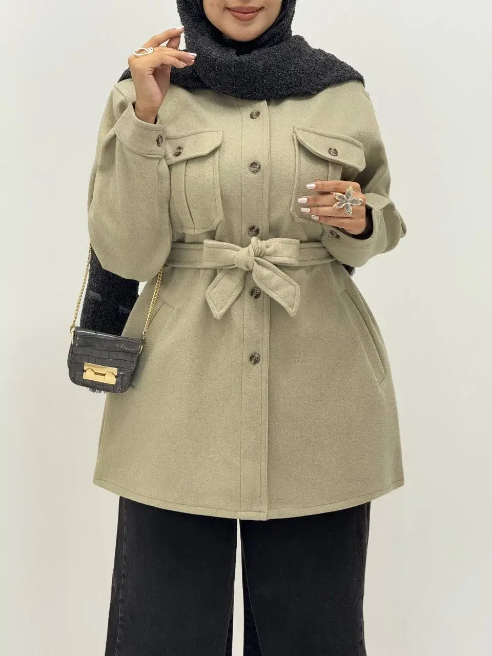 3703-پالتو فوتر کیارا